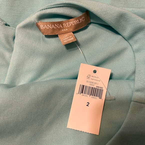 👗 NWT BRFS Aqua Midi Sleeveless Dress 👗 - Picture 3 of 6